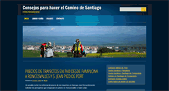 Desktop Screenshot of consejosperegrinos.com