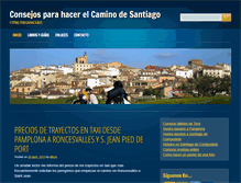 Tablet Screenshot of consejosperegrinos.com